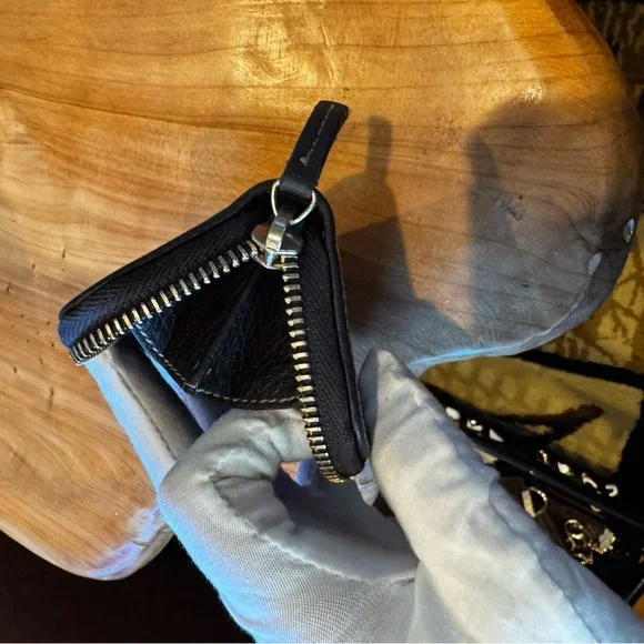 GUCCI GG Crystal Vinyl Coated Coin Purse Wallet Beige - Picture 9 of 10